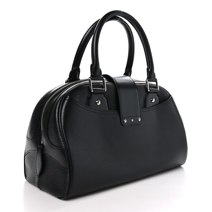 Louis Vuitton Epi Bowling Montaigne GM Black 2 of 10