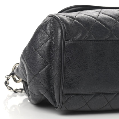Chanel Caviar Quilted Timeless Accordion Flap Black 9 of 10