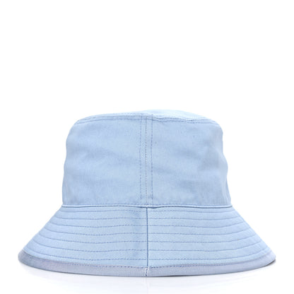 Gucci Cotton Logo Cabris Bucket Hat L Porcelain Light Blue 4 of 8