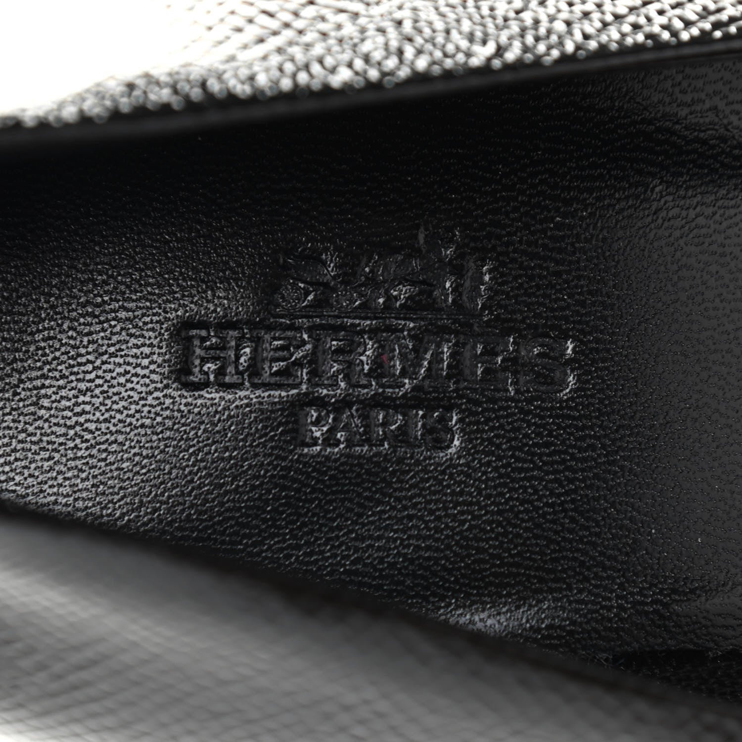 Hermes Patent Epsom Laurence Pumps 36 Black 7 of 8
