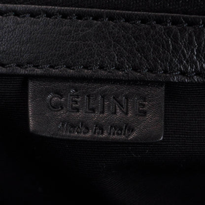 Celine Bullhide Leather Boston Black 7 of 8