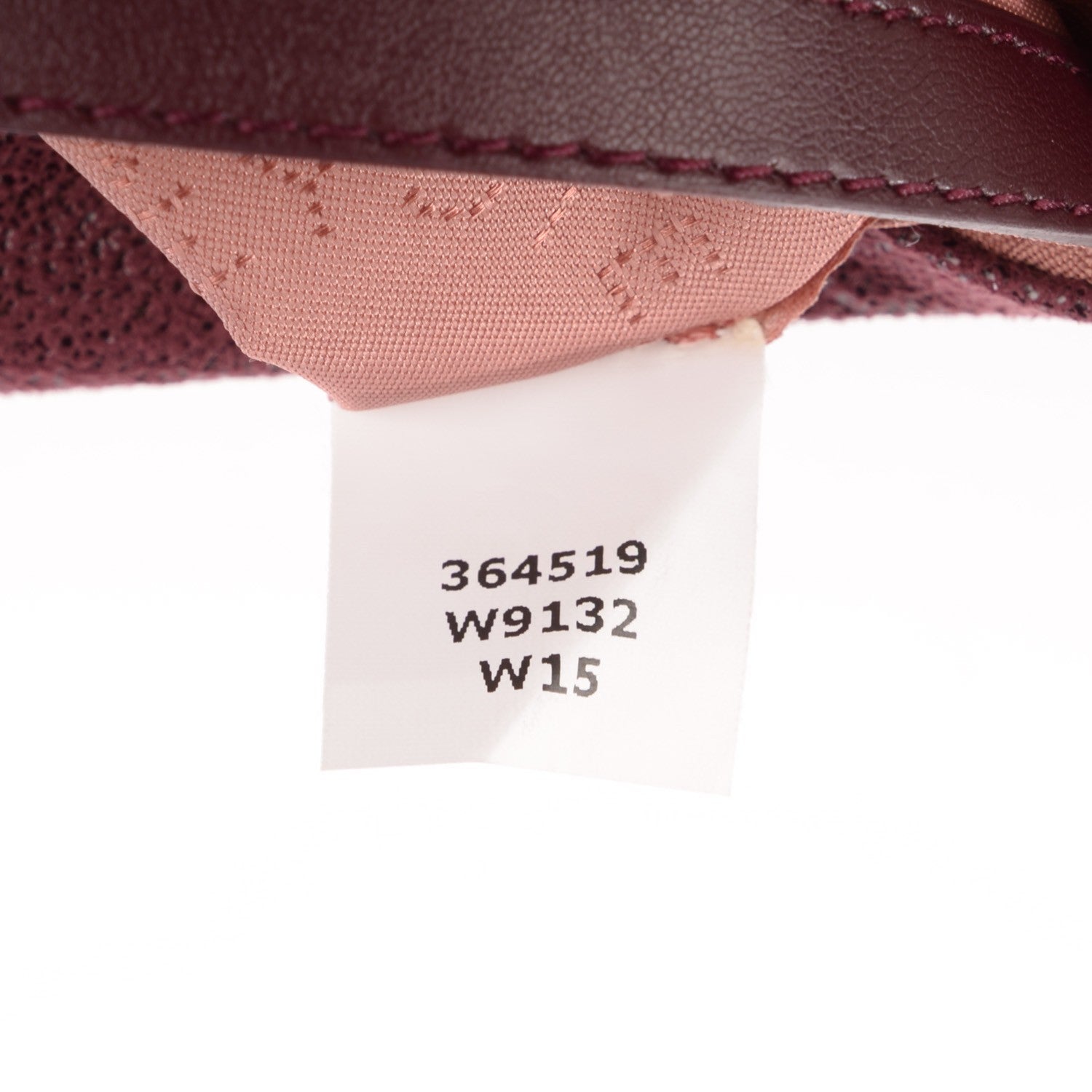 Stella McCartney Shaggy Deer Mini Falabella Shoulder Bag Plum 7 of 8