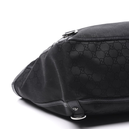 Gucci Nylon Monogram Large Abbey Tote Black 8 of 12