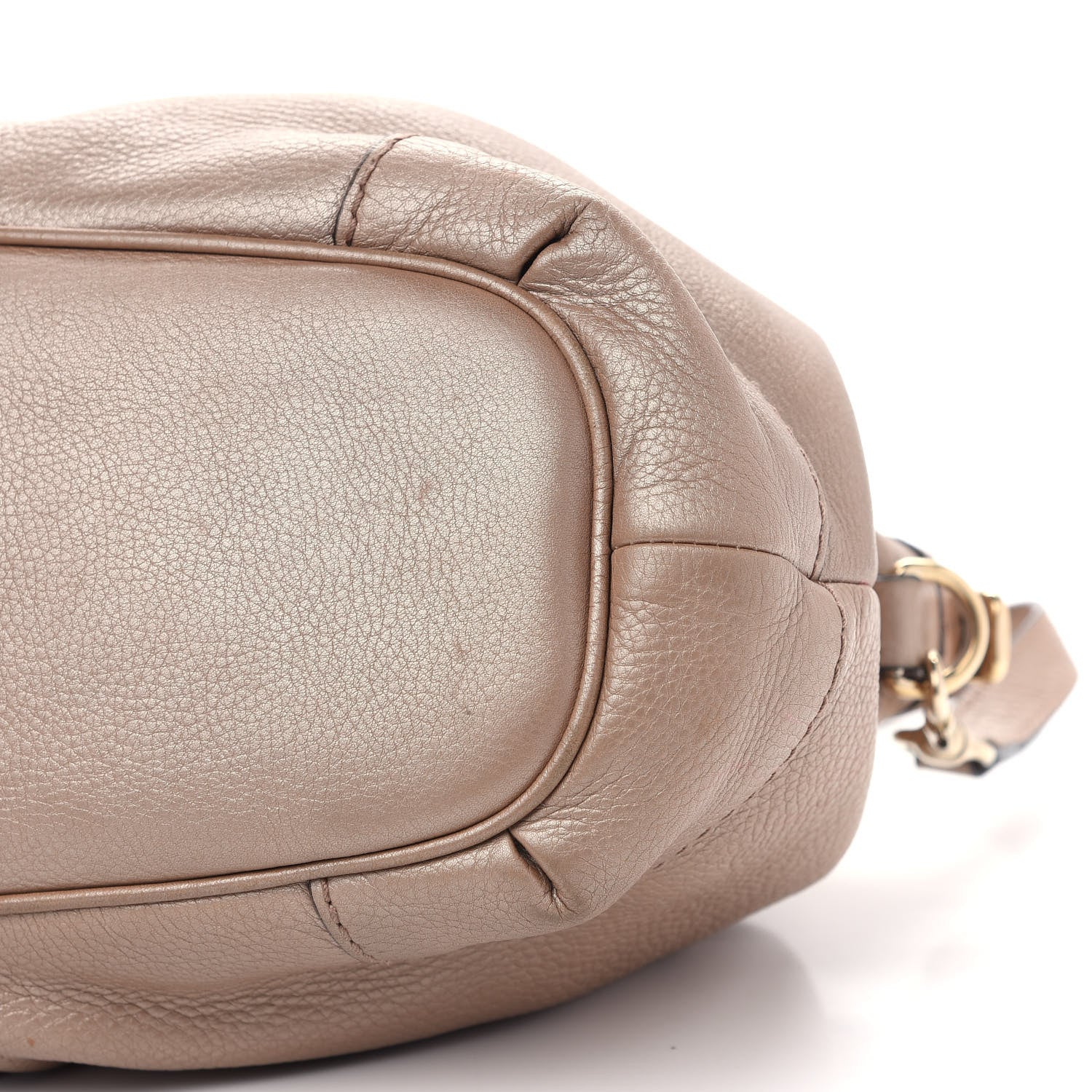 Gucci Metallic Calfskin Medium Sukey Top Handle Bag Pink 9 of 12