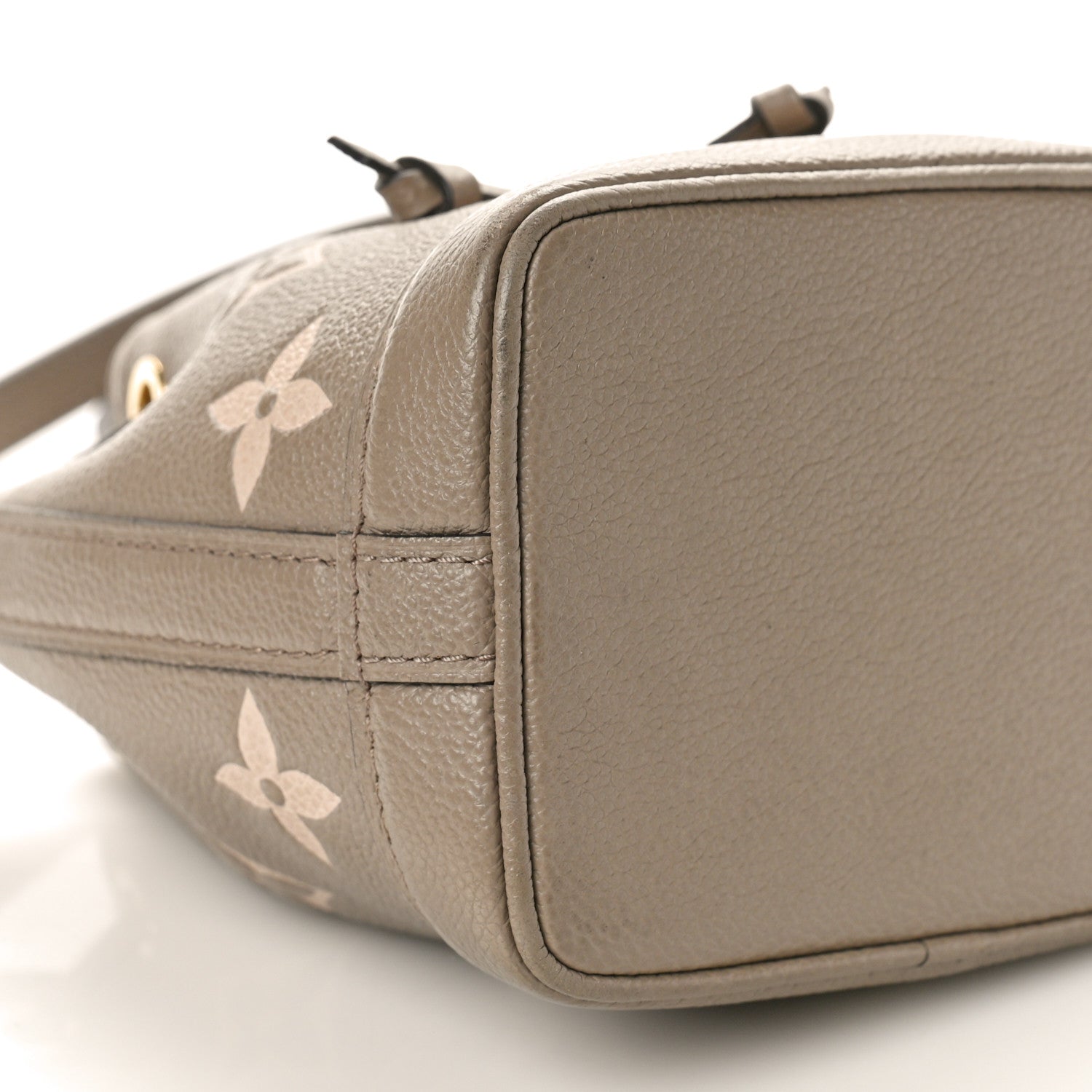 Louis Vuitton Empreinte Monogram Giant Nano Noe Tourterelle Creme 8 of 11