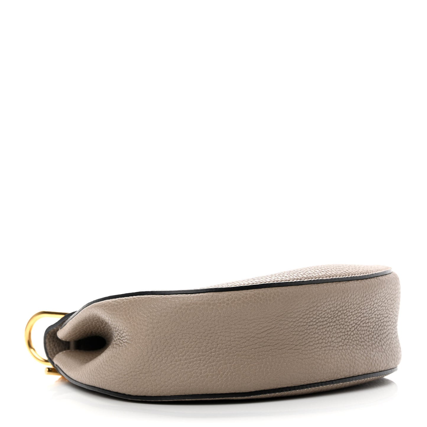 Grained Lambskin Drew Shoulder Bag Motty Grey
