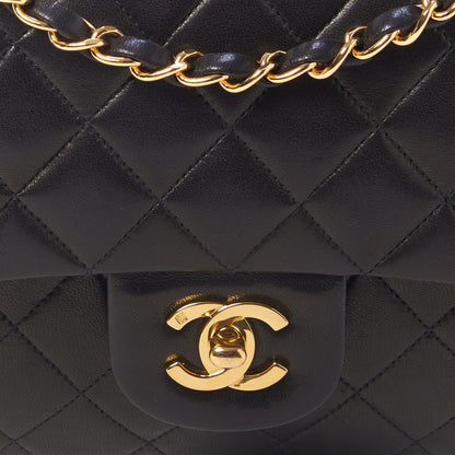 Chanel Lambskin Quilted Medium Double Flap Brown 7 of 10