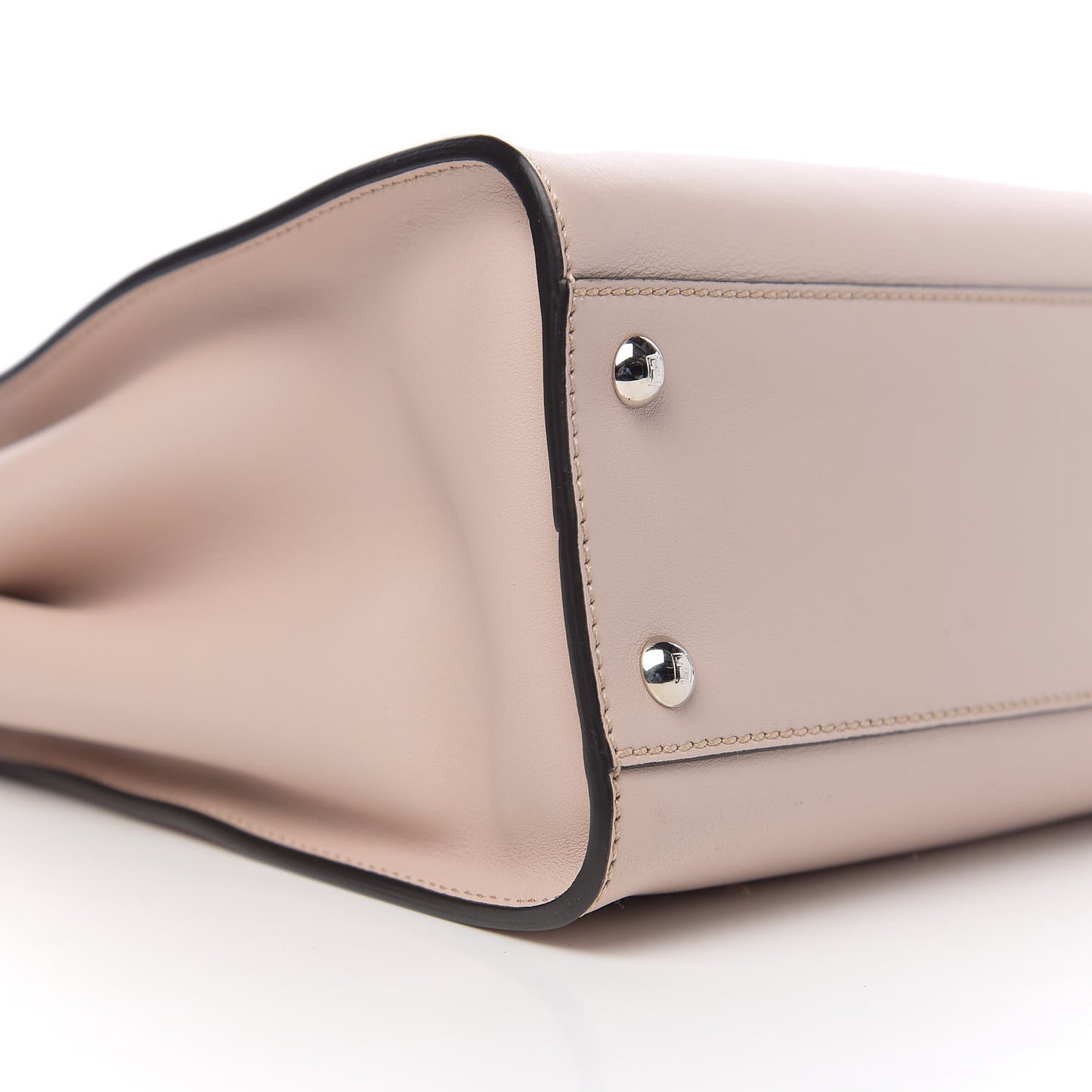 Vitello Seta Shiny Nappa Medium Peekaboo Iconic Satchel Soap Opale