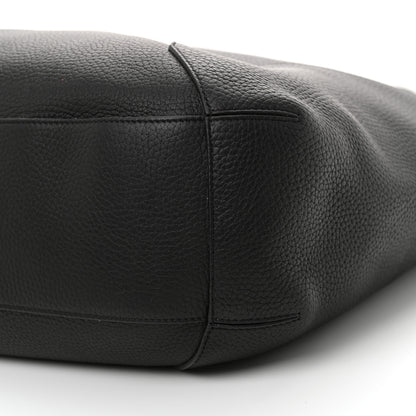 Alexander McQueen Grained Calfskin Medium Edge Tote Black 9 of 11