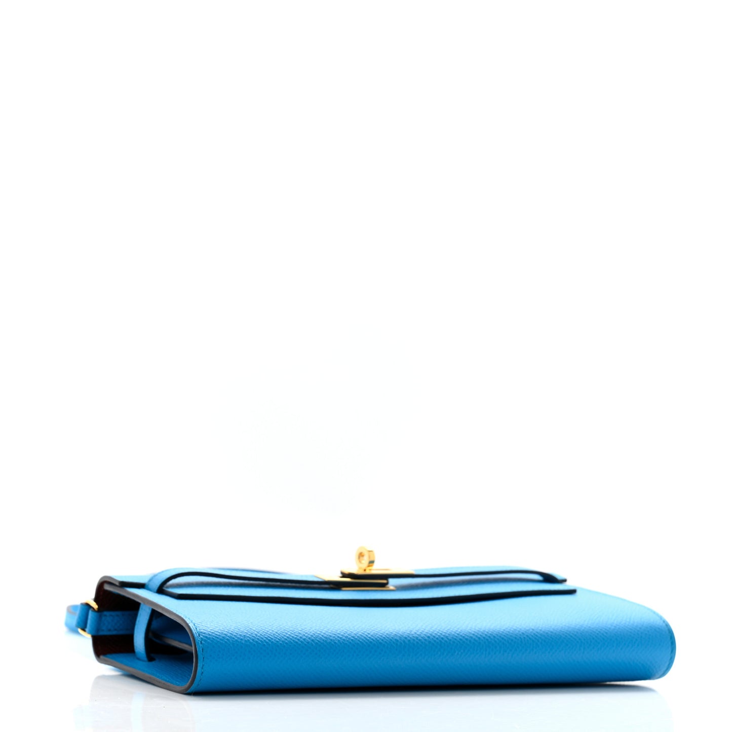 Epsom Verso Kelly Wallet To Go Bleu Frida Rouge H