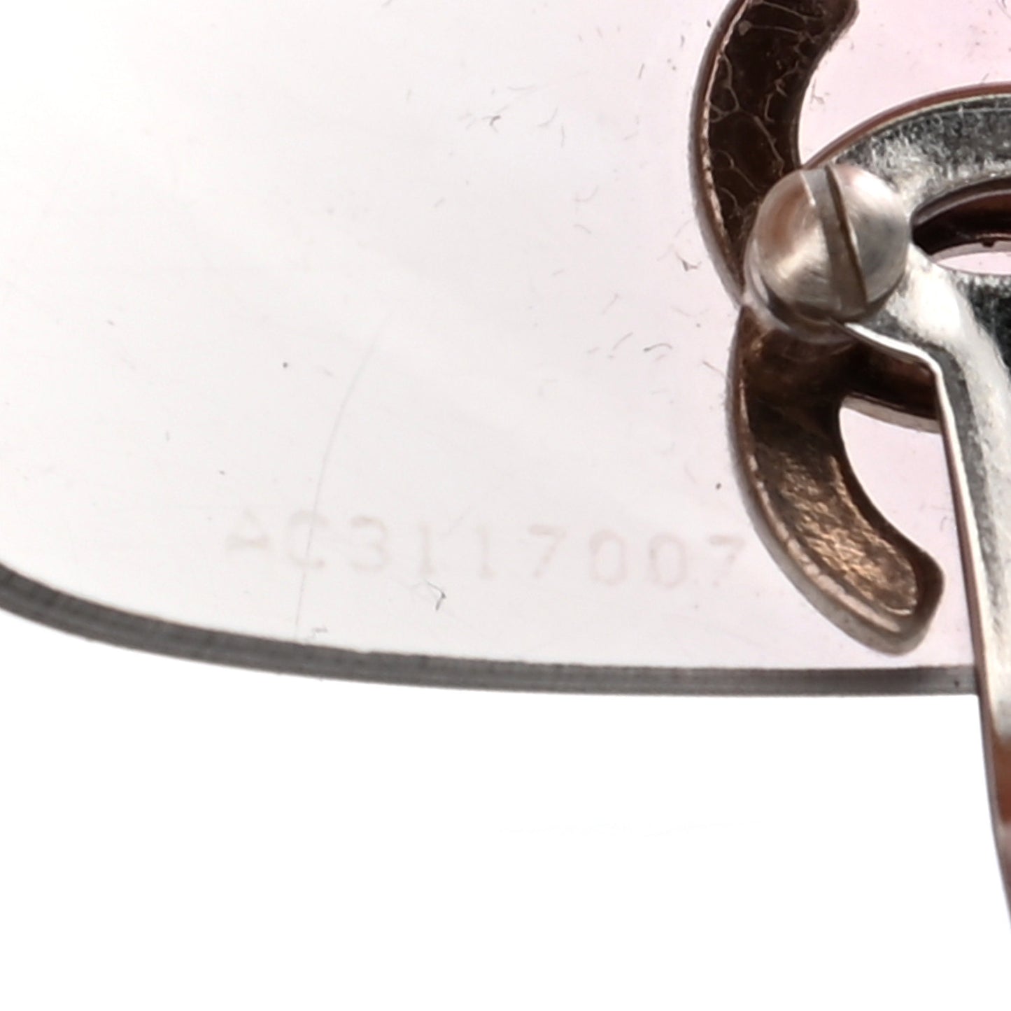 Metal Crystal CC Logo Sunglasses 4017-D Pink