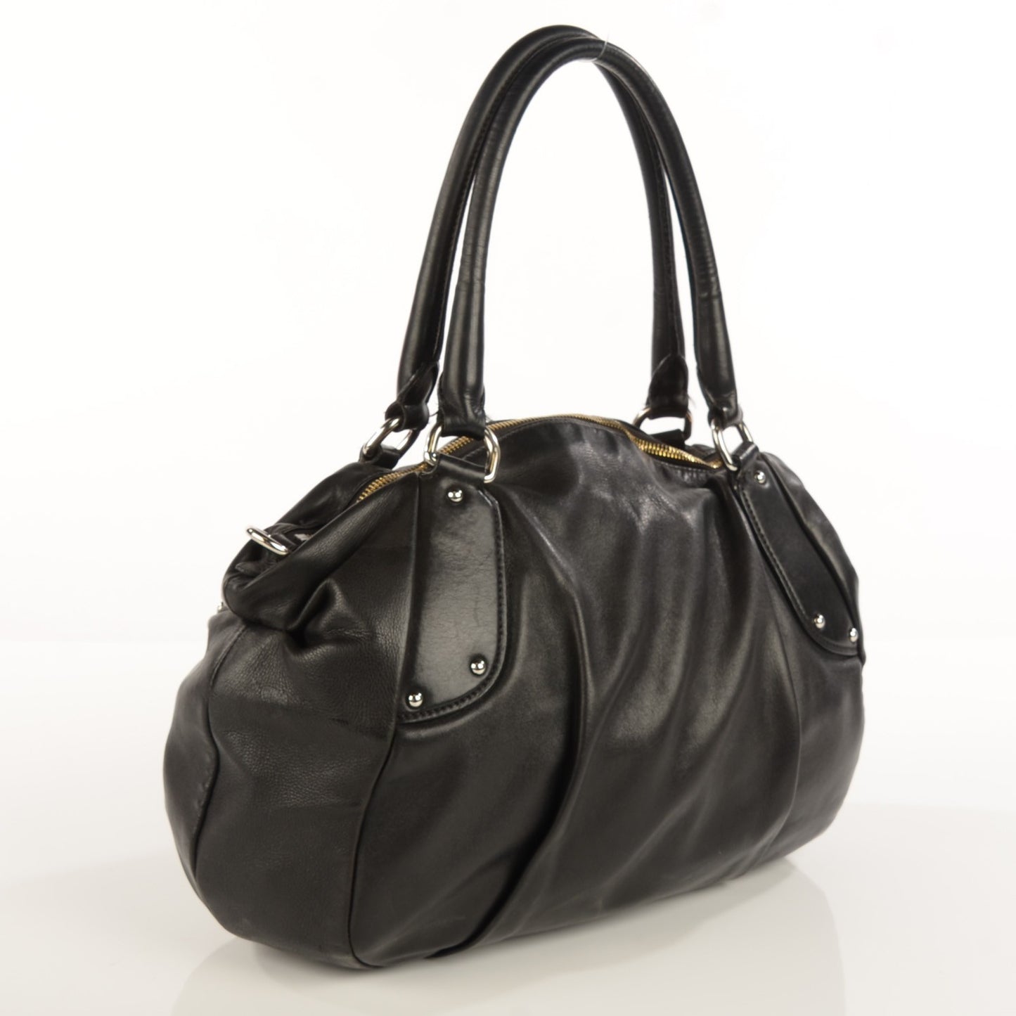 Soft Calf Satchel Nero Black