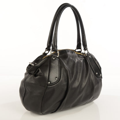Prada Soft Calf Satchel Nero Black 4 of 10