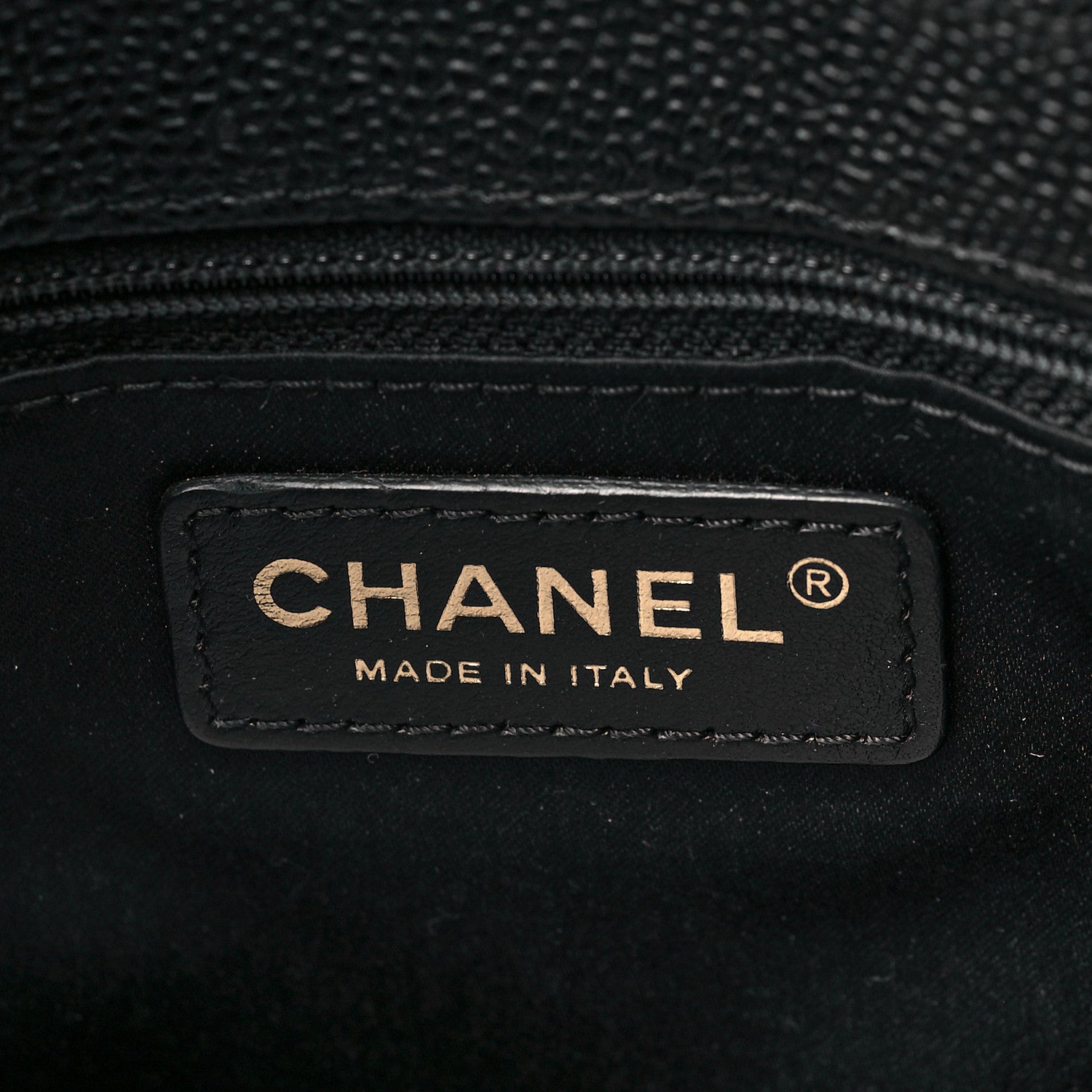 Chanel Caviar Quilted Grand Shopping Tote GST Black 5 of 10
