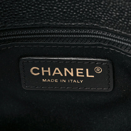 Chanel Caviar Quilted Grand Shopping Tote GST Black 5 of 10