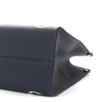 Louis Vuitton Empreinte Monogram Giant Onthego MM Navy Creme 9 of 9