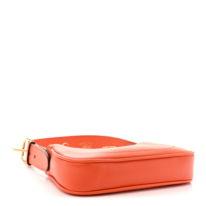 Gucci Goatskin Mini Aphrodite Shoulder Bag Orange 4 of 10
