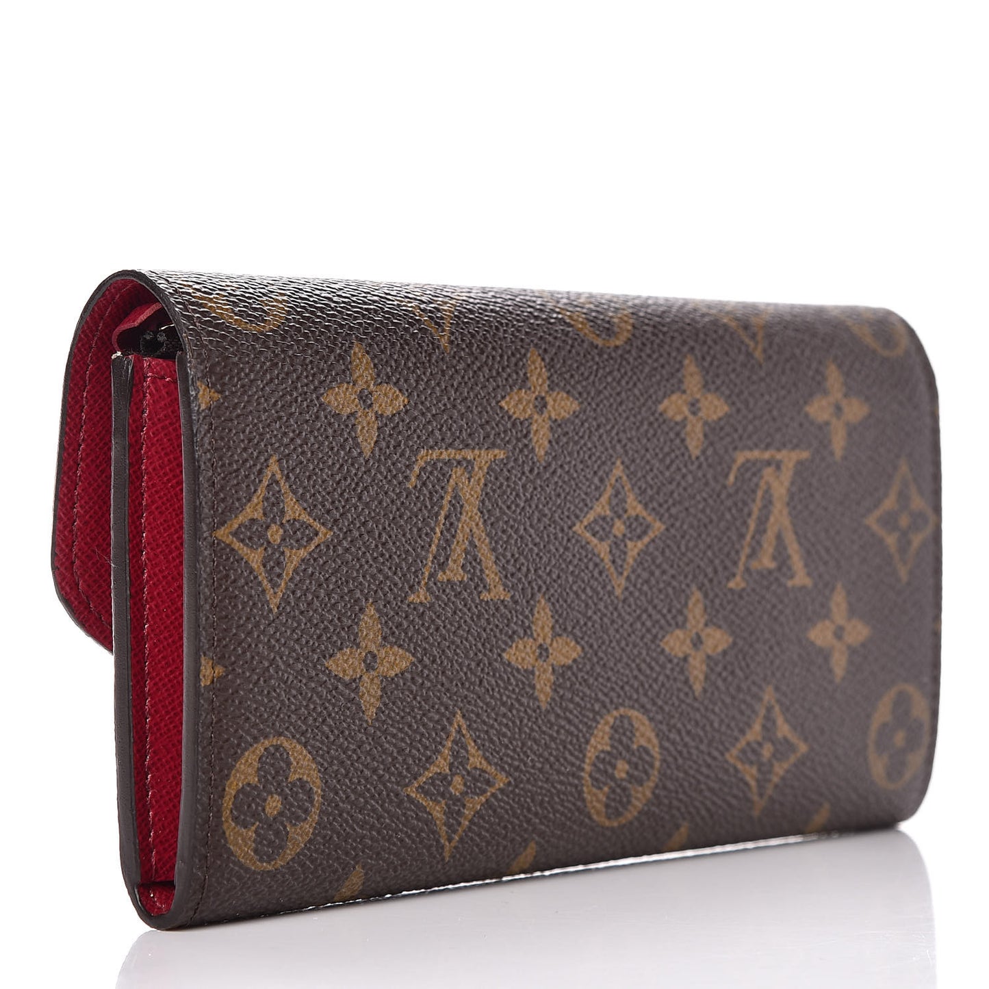 Monogram Emilie Wallet Fuchsia