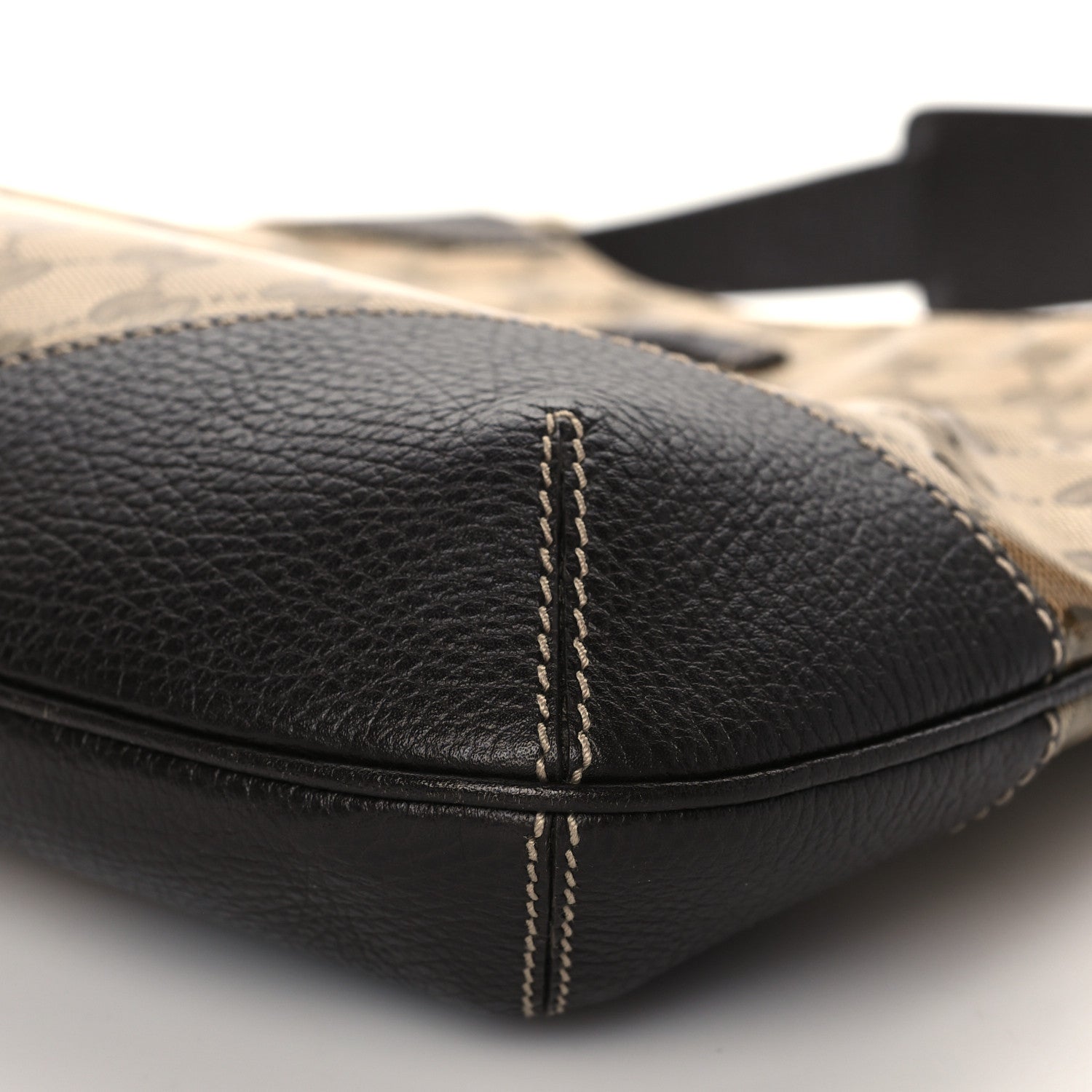 Gucci Crystal Monogram Small Princy Hobo Dark Brown 9 of 10