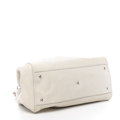 Gucci Pebbled Calfskin Large Soho Shoulder Bag Off White 4 of 15