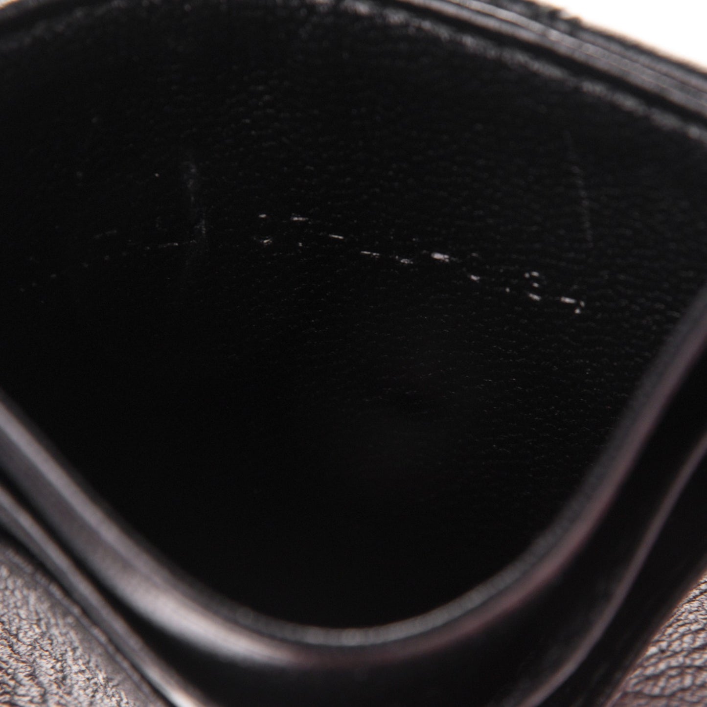 Lambskin Cannage Lady Dior Card Holder Black