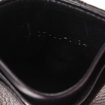 Christian Dior Lambskin Cannage Lady Dior Card Holder Black 6 of 6