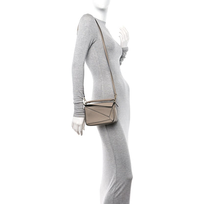 Loewe Calfskin Mini Puzzle Bag Sand 2 of 10