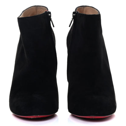 Christian Louboutin Veau Velours Belle 100 Ankle Boots 37 Black 2 of 7