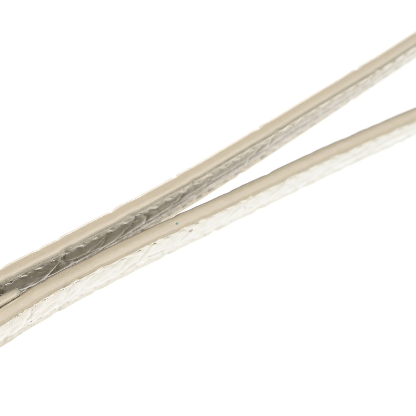 Calfskin Crocodile Embossed Tablet Pouch Crema Soft