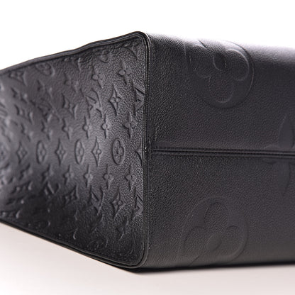 Louis Vuitton Empreinte Monogram Giant Onthego GM Black 8 of 10