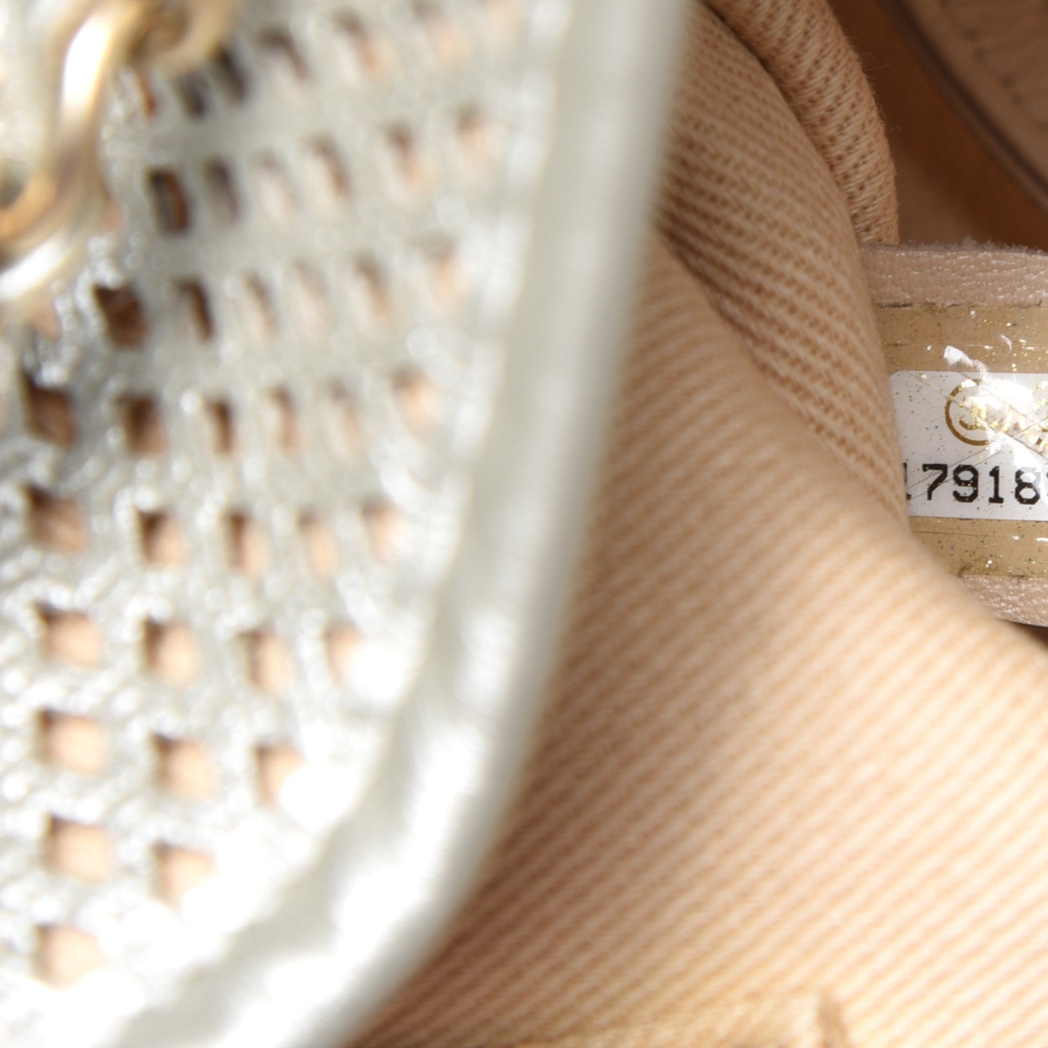Chanel Metallic Calfskin Perforated Up In The Air Tote Silver 7 of 7