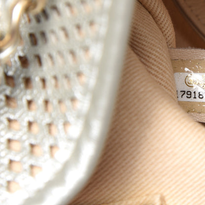 Chanel Metallic Calfskin Perforated Up In The Air Tote Silver 7 of 7