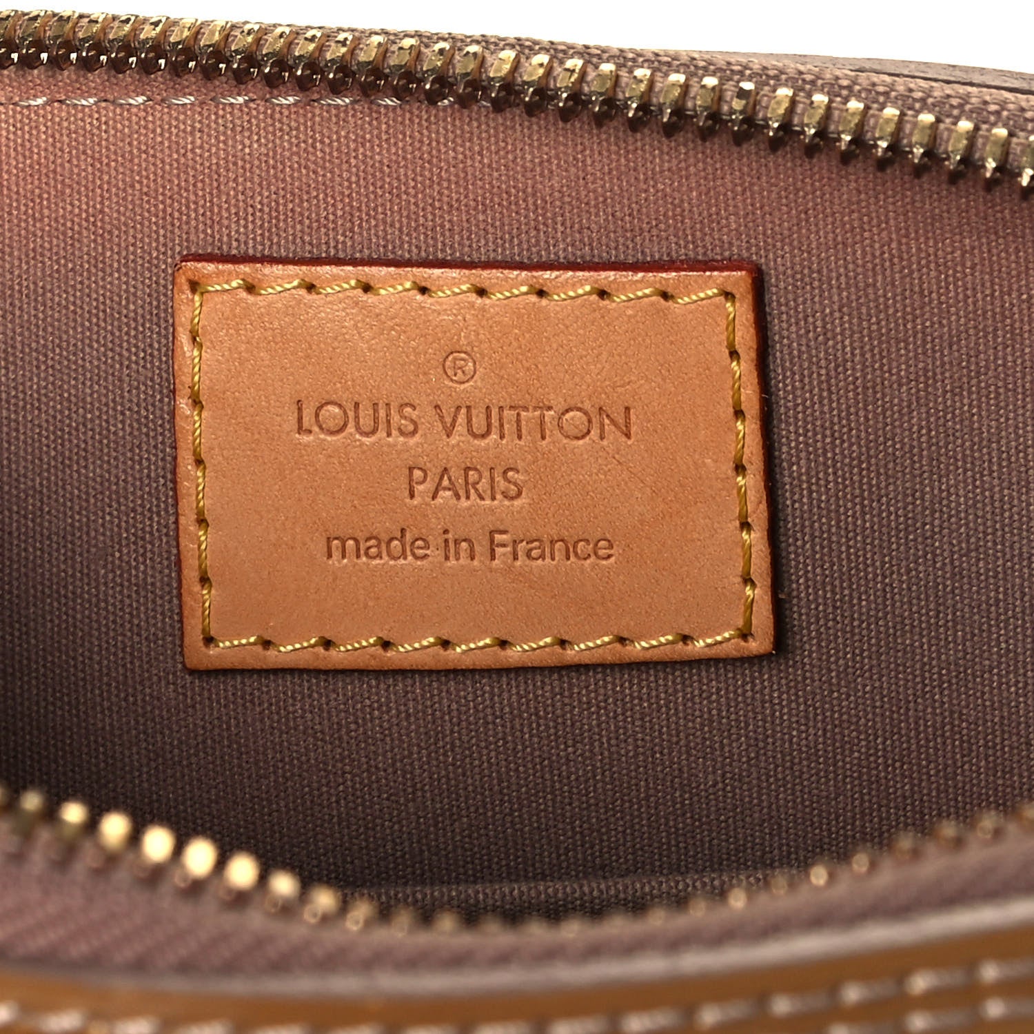 Louis Vuitton Vernis Alma BB Mordore 5 of 8