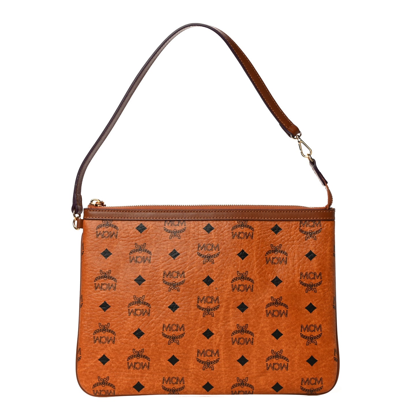 Visetos Liz Shopper Tote Pouch Cognac