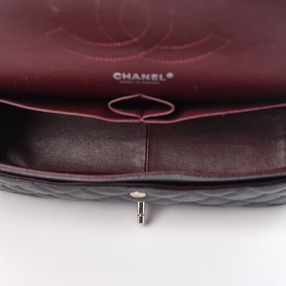 Chanel Caviar Quilted Jumbo Double Flap Black 5 of 12