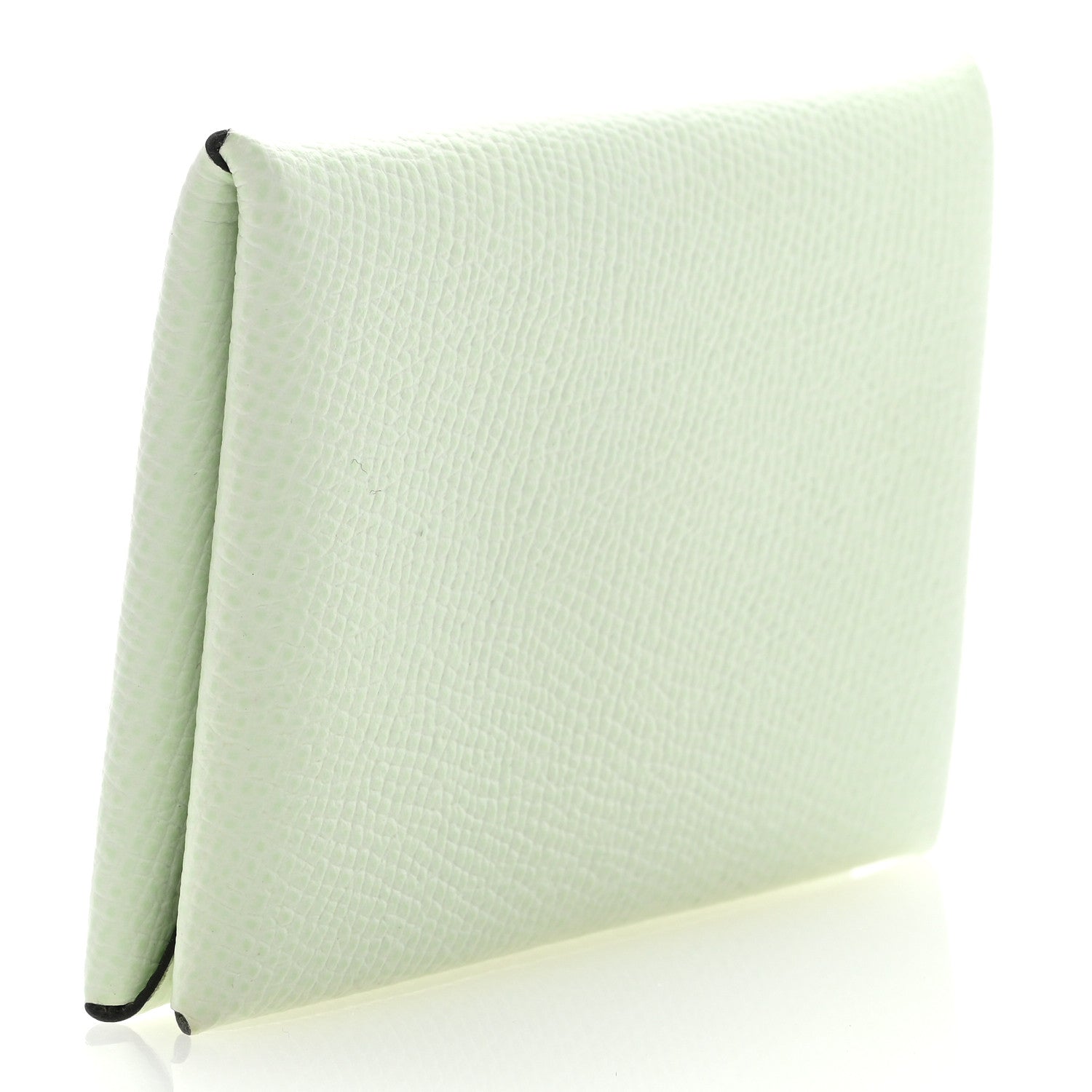 Hermes Epsom Calvi Card Case Vert Fizz 3 of 6