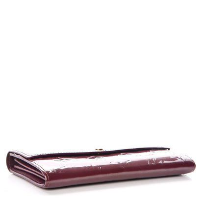 Louis Vuitton Vernis Sarah Wallet Violet 4 of 12