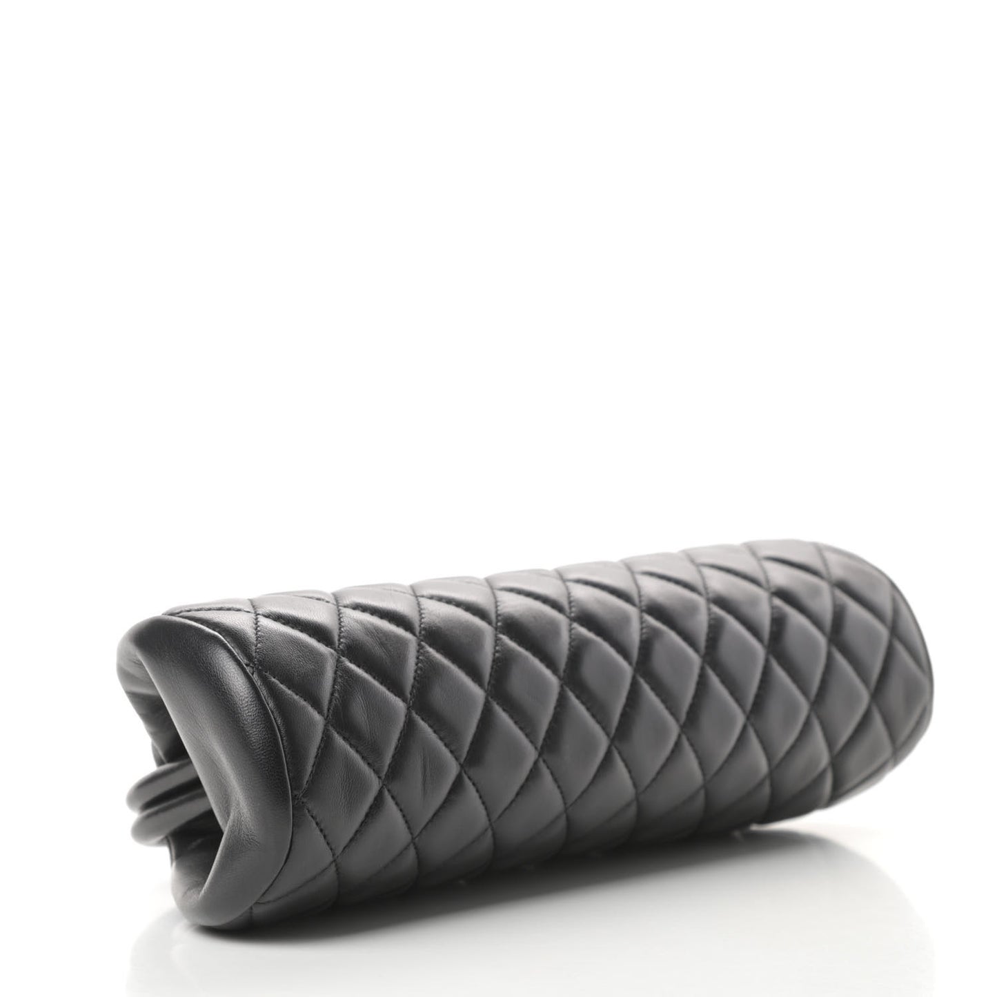 Lambskin Quilted Timeless Clutch Black