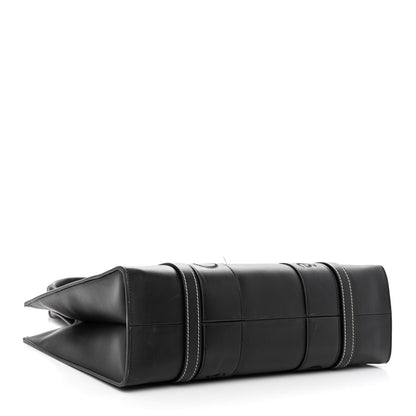 Chloe Calfskin Medium Woody Tote Black 4 of 12