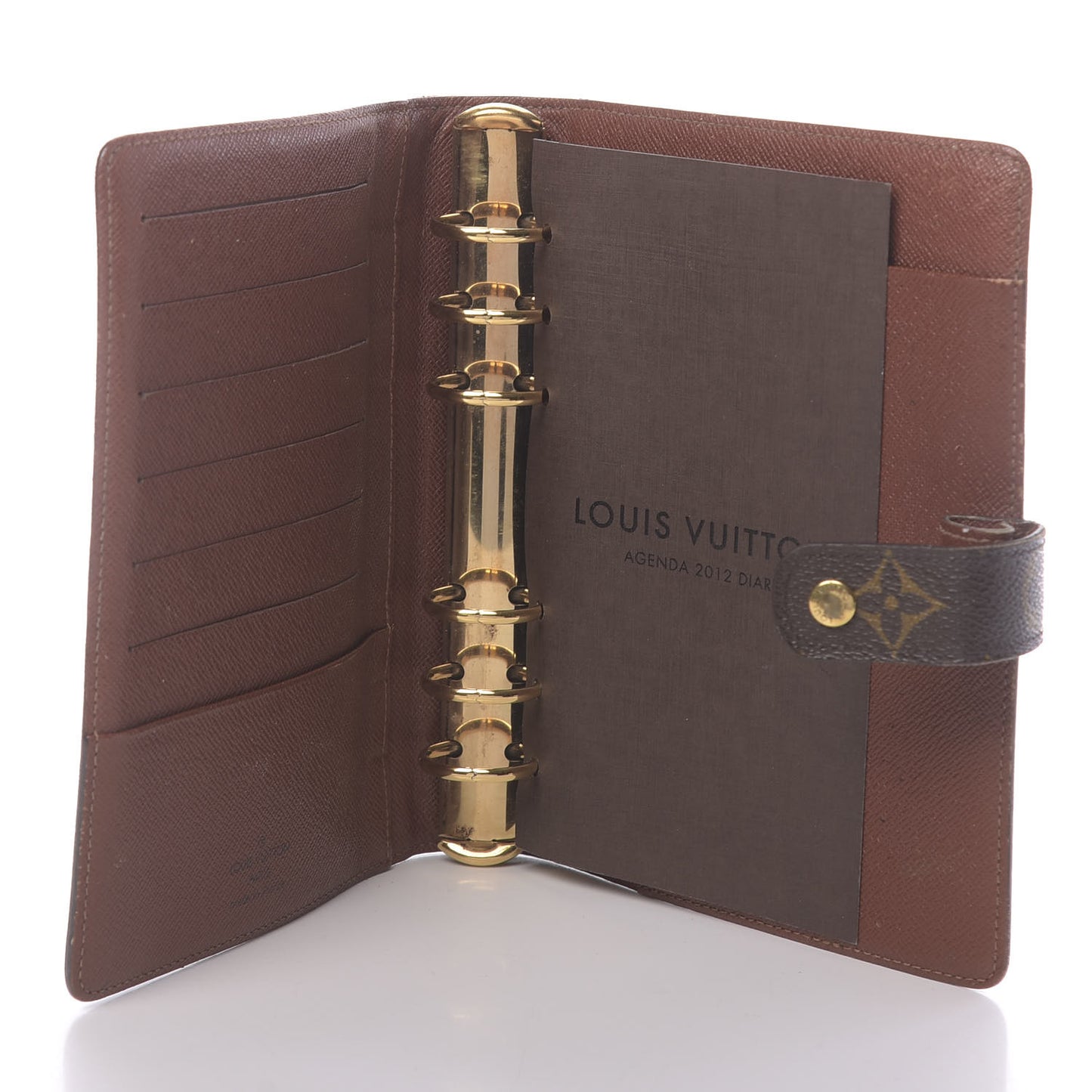 Monogram Medium Ring Agenda Cover