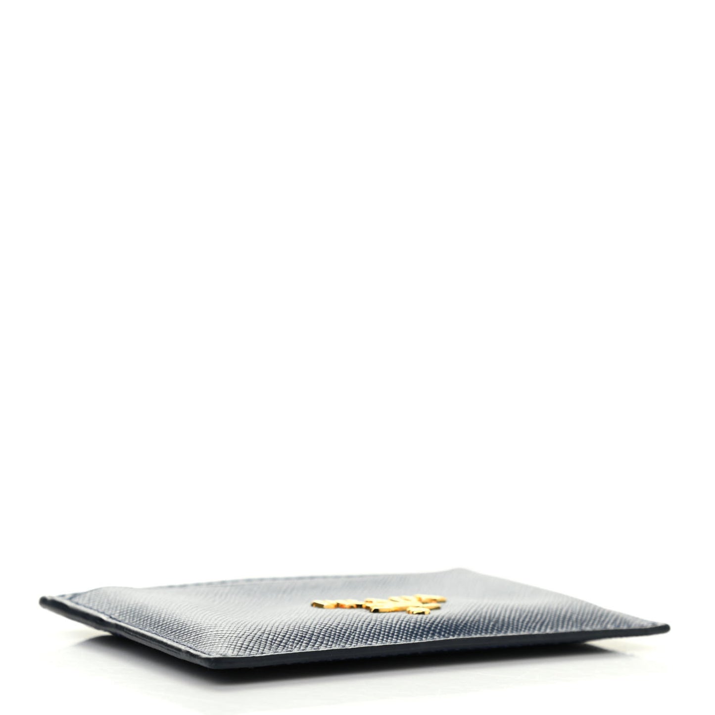 Saffiano Metal Card Case Bleuette