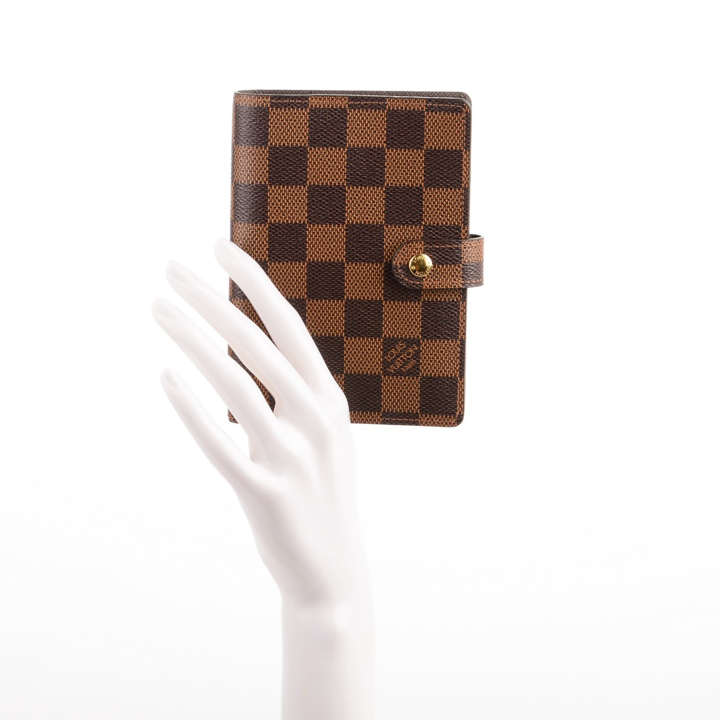 Damier Ebene Small Ring Agenda Cover