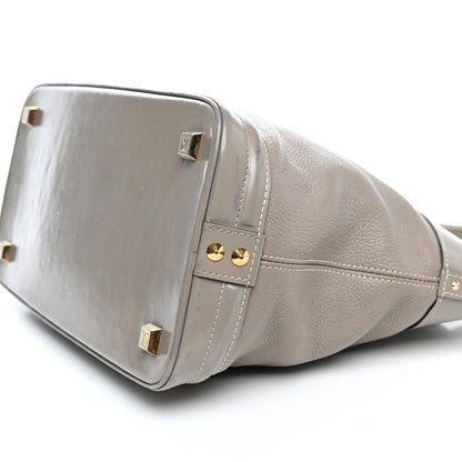 Louis Vuitton Suhali Lockit MM Greige 10 of 12