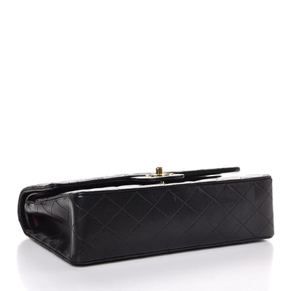 Chanel Lambskin Quilted Medium Double Flap Black 5 of 9