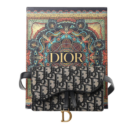 Christian Dior Oblique Saddle Belt Bag Blue 6 of 6