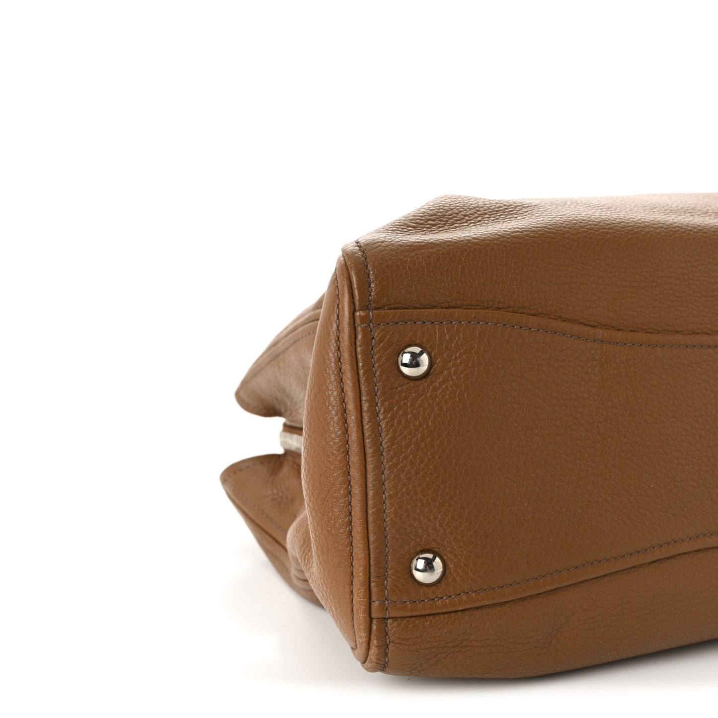 Vitello Phenix Shopping Tote Cannella
