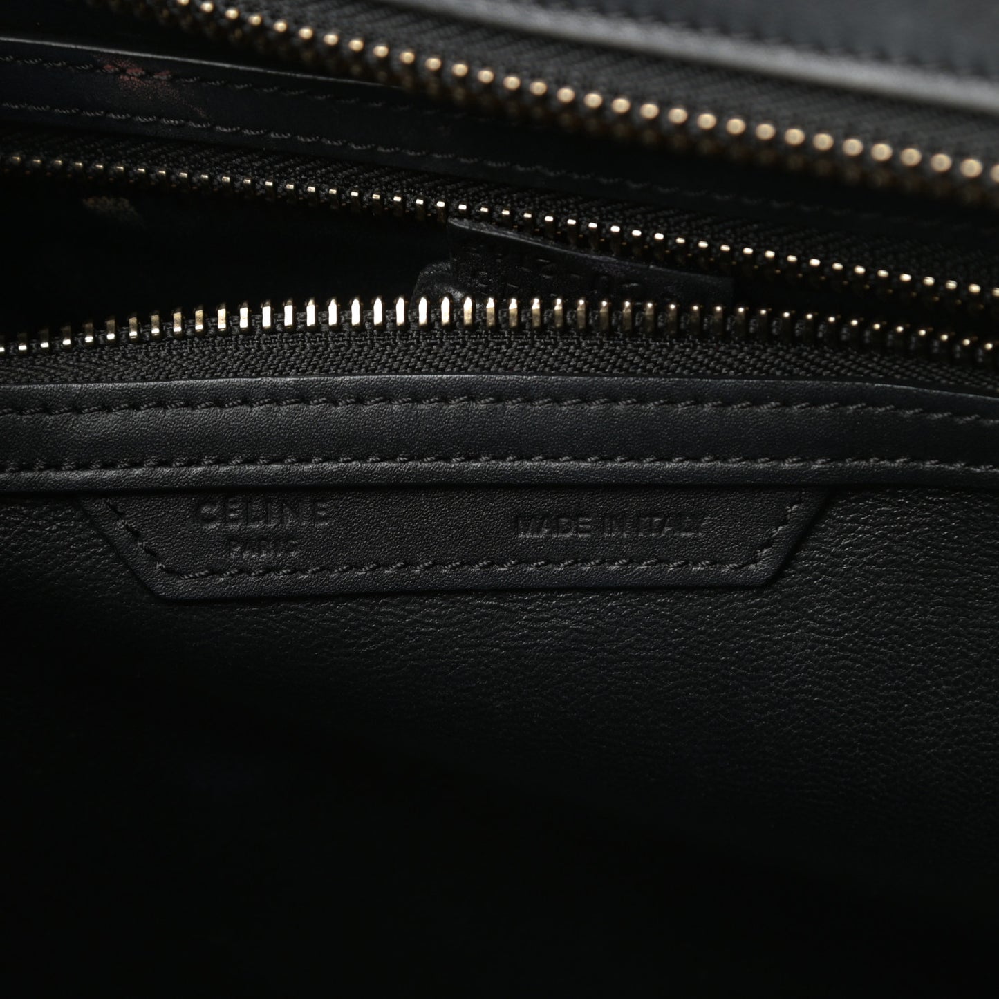 Smooth Calfskin Mini Luggage Black