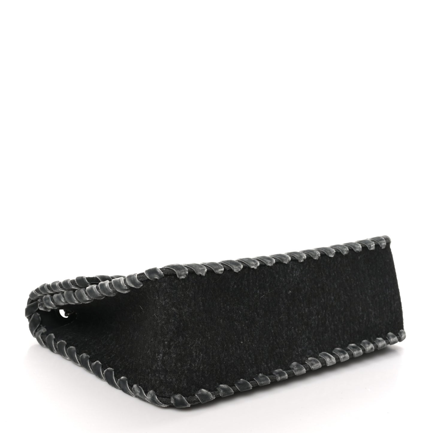 Fancy Felt Flap Grey