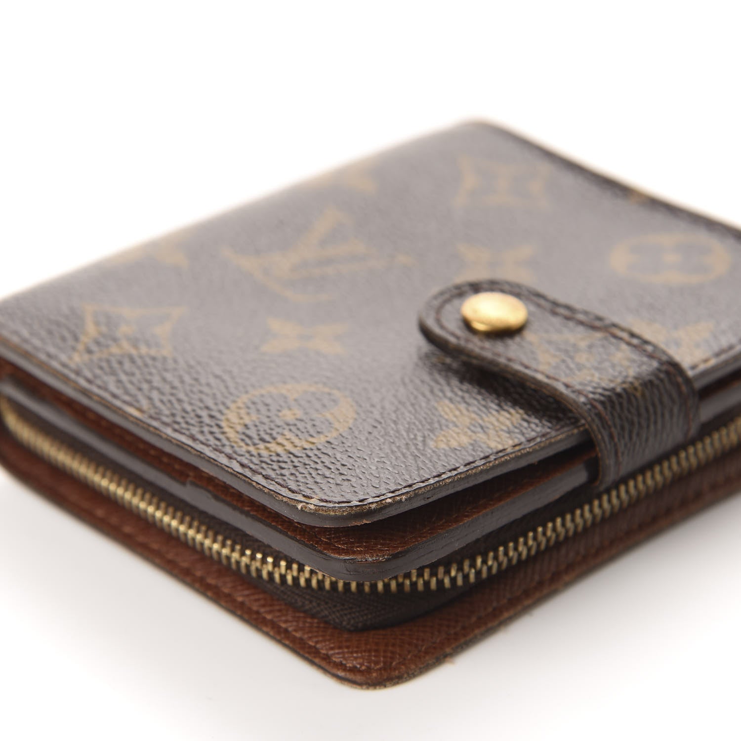 Louis Vuitton Monogram Compact Zippe Zipped Wallet 7 of 11