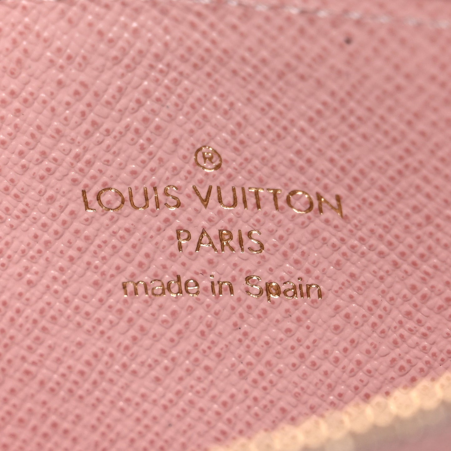 Damier Azur Slim Purse Rose Ballerine